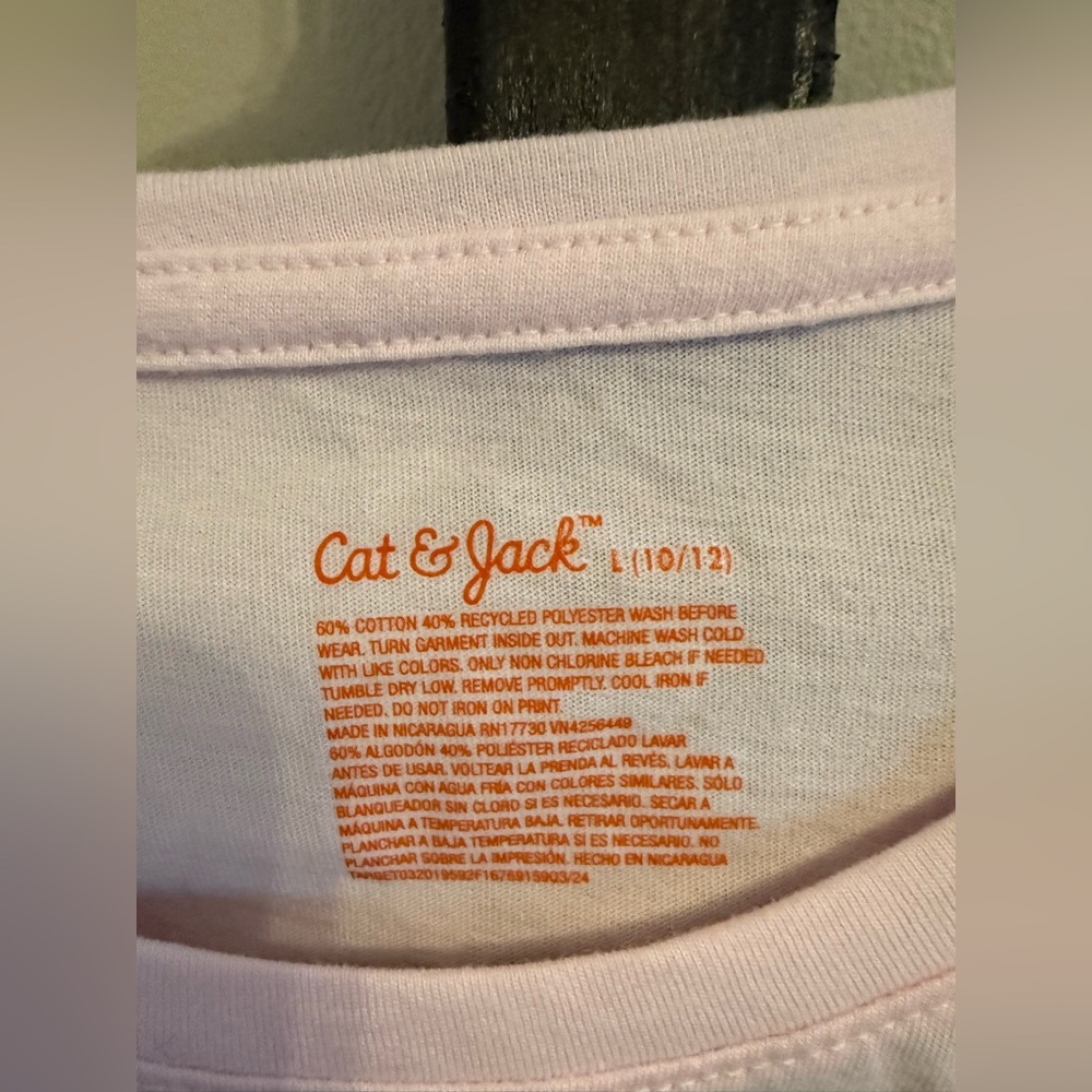 NWT Cat & Jack Unicorn Long Sleeve Tee - Picture 4 of 5